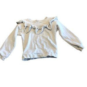 EUC 3T Boutique Grey Fleece Pull Over Sweatshirt